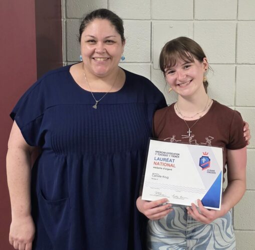 AAHS senior places 12th nationally in French contest